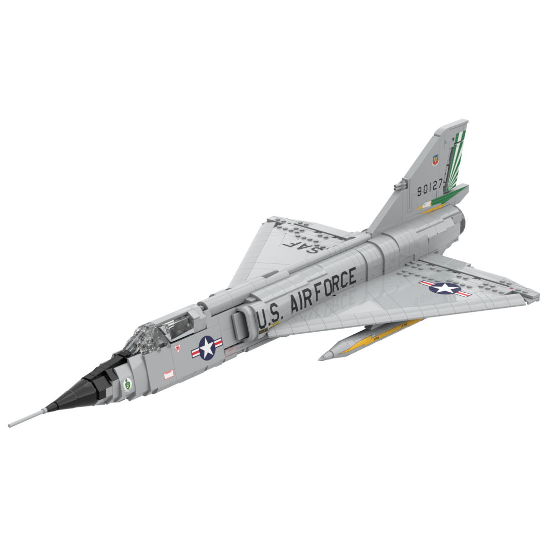 F 106A Delta Dart DIGITAL INSTRUCTIONS Plane Bricks