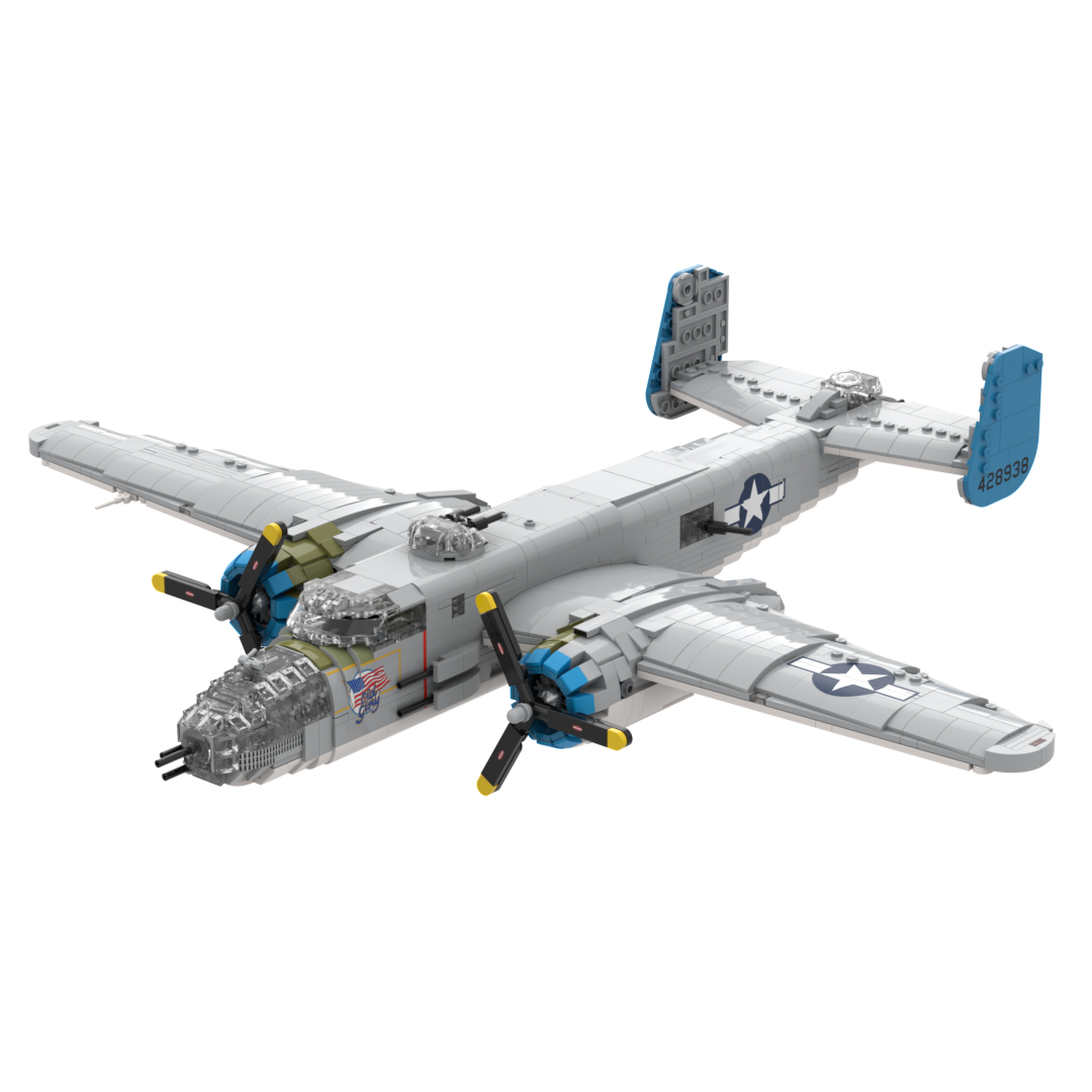 B-25J Mitchell Kit – Plane Bricks