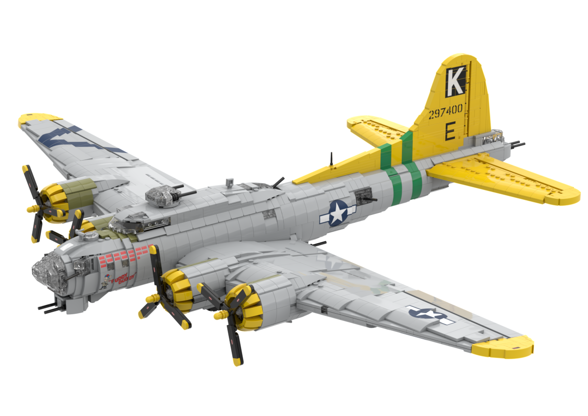 B-17G Flying Fortress DIGITAL INSTRUCTIONS – Plane Bricks