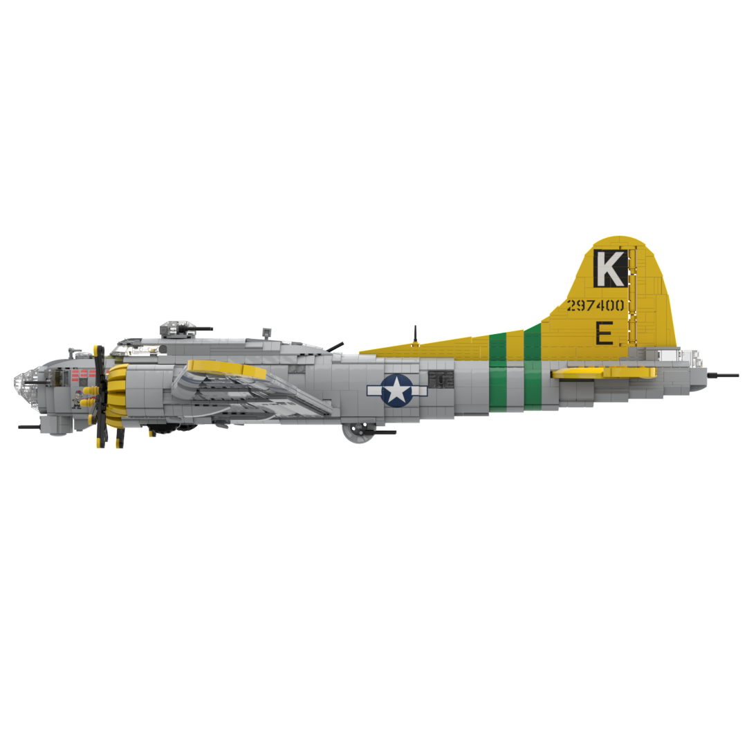 B-17G Flying Fortress DIGITAL INSTRUCTIONS – Plane Bricks