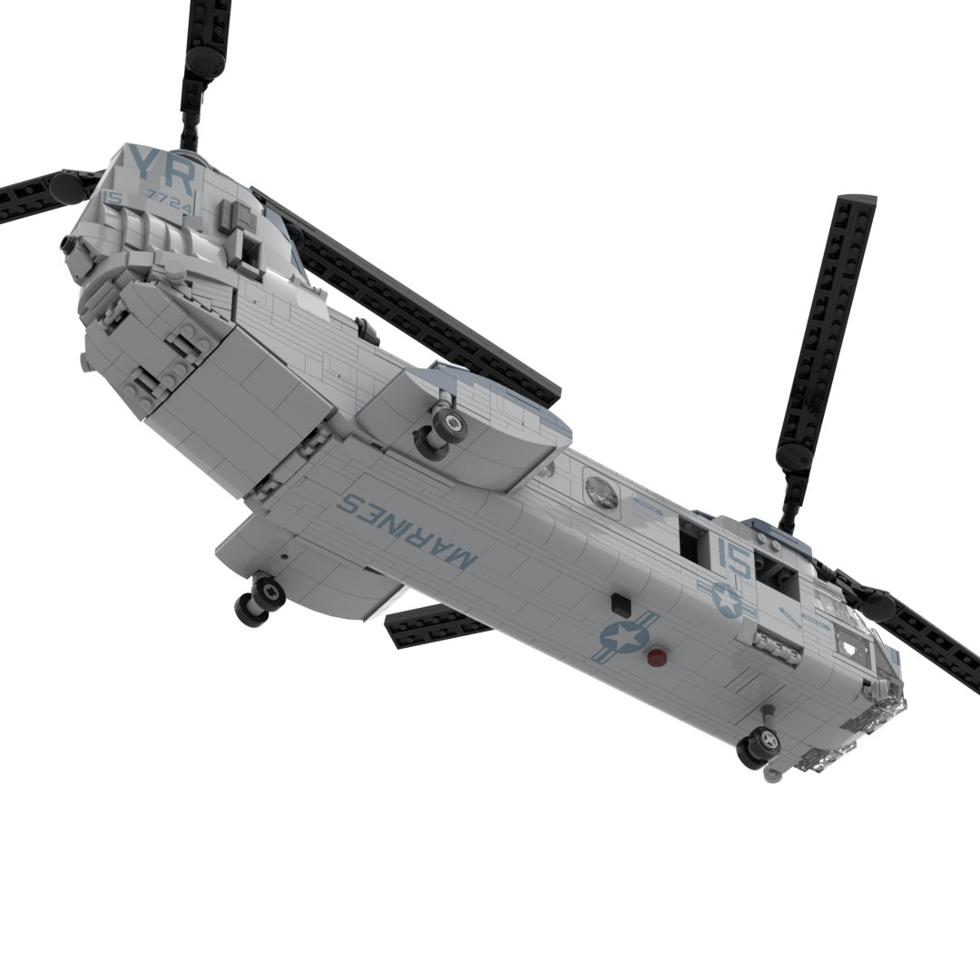 CH-46 Sea Knight DIGITAL INSTRUCTIONS – Plane Bricks