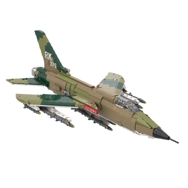 F-105D Thunderchief – Plane Bricks