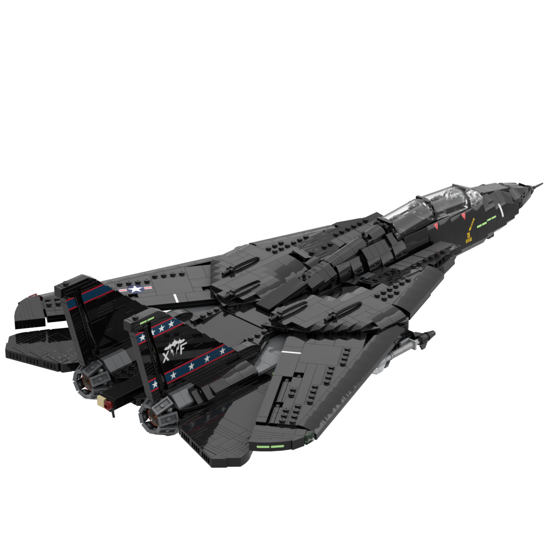 F-14A Tomcat (VX-9) DIGITAL INSTRUCTIONS – Plane Bricks
