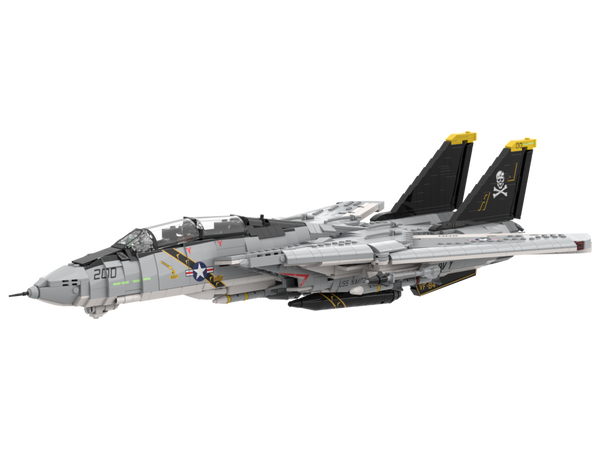 F-14A Tomcat (Jolly Rogers) DIGITAL INSTRUCTIONS – Plane Bricks F-14A Tomcat (Jolly Rogers) DIGITAL INSTRUCTIONS – Plane Bricks