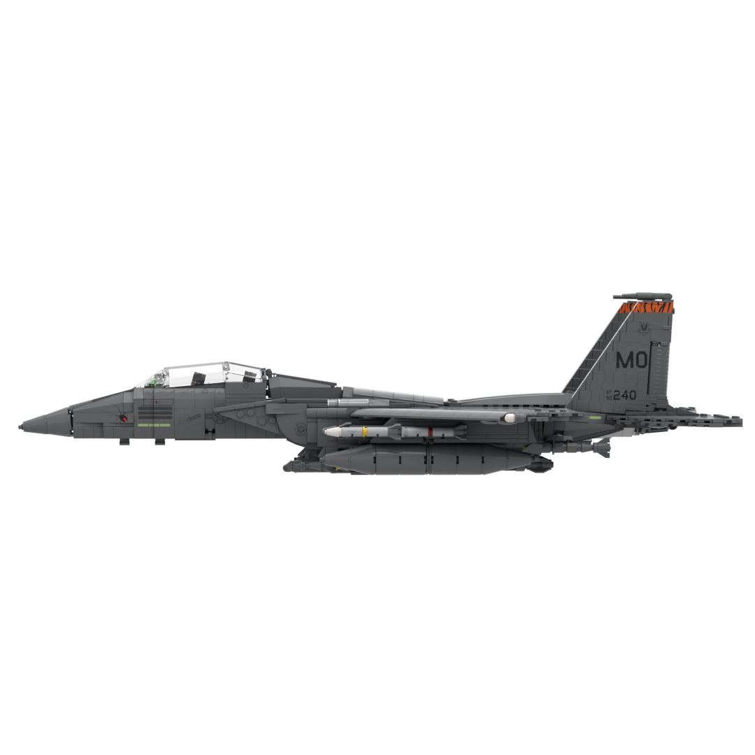 Oichy Stem Kit Costruzioni Aereo F-15 Eagle Fighter, 262 Pezzi, Modellino Da Montare Per Bambini E Ragazzi, Giocattolo Educativo - 3
