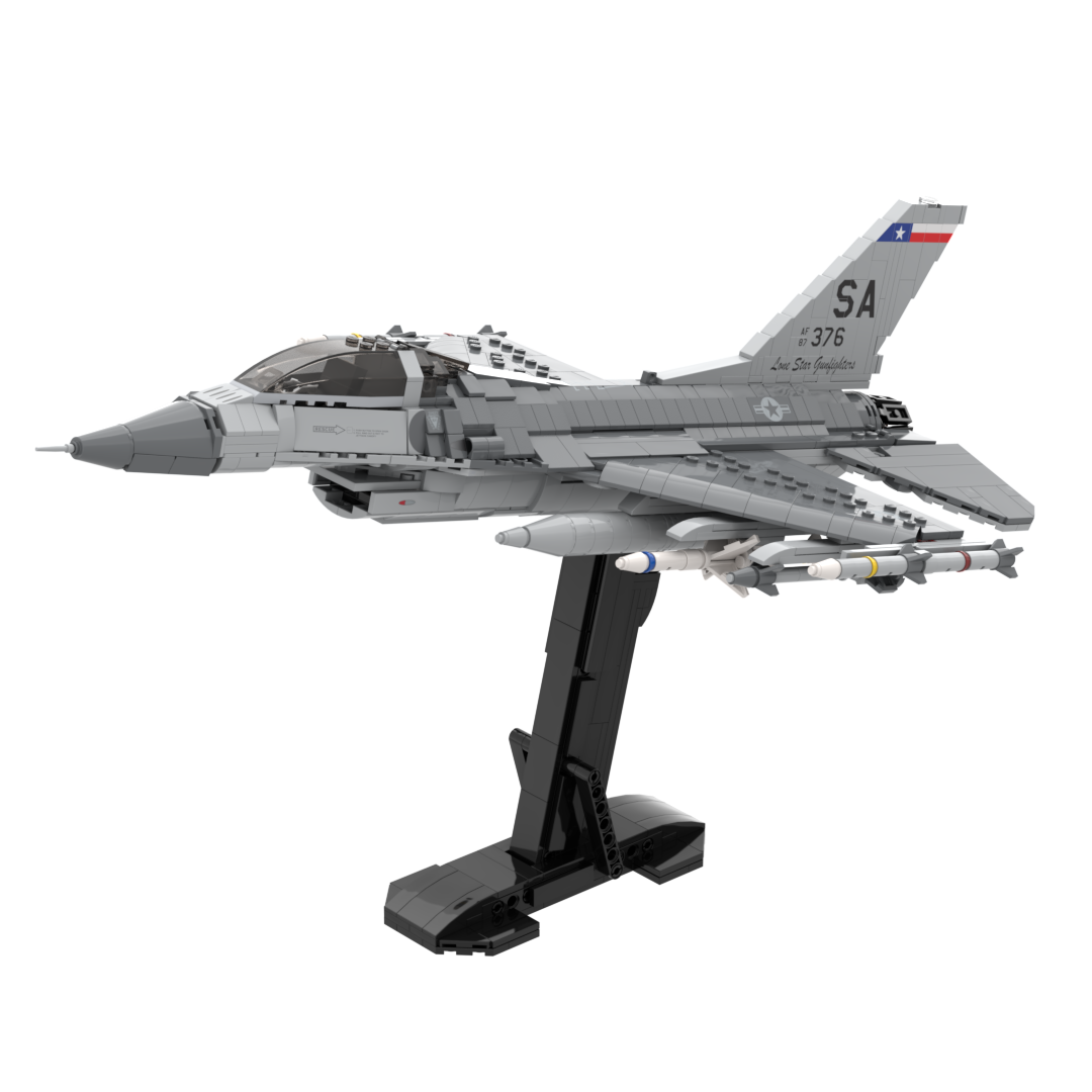 F-16C Fighting Falcon Kit – Plane Bricks