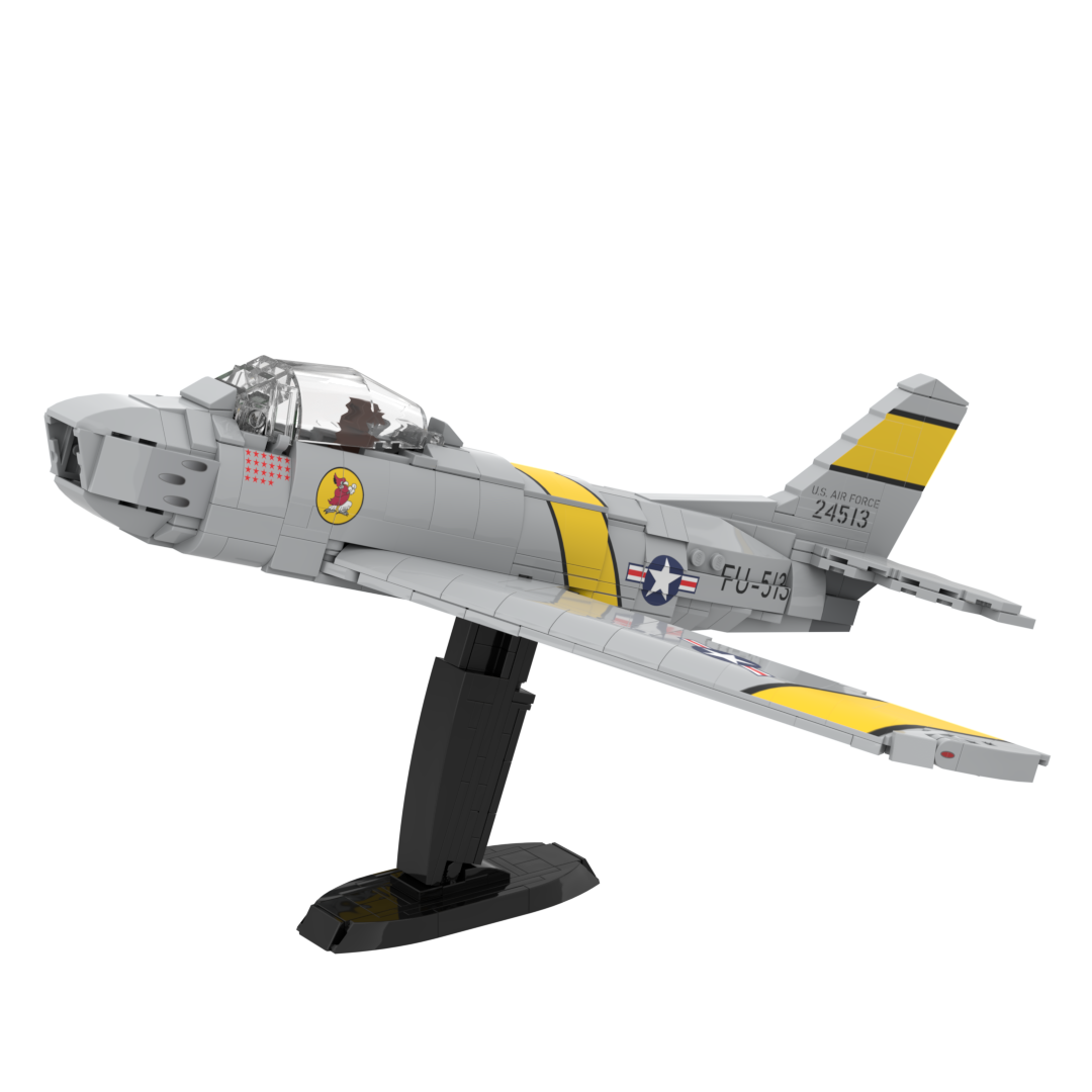 F-86 Sabre DIGITAL INSTRUCTIONS – Plane Bricks