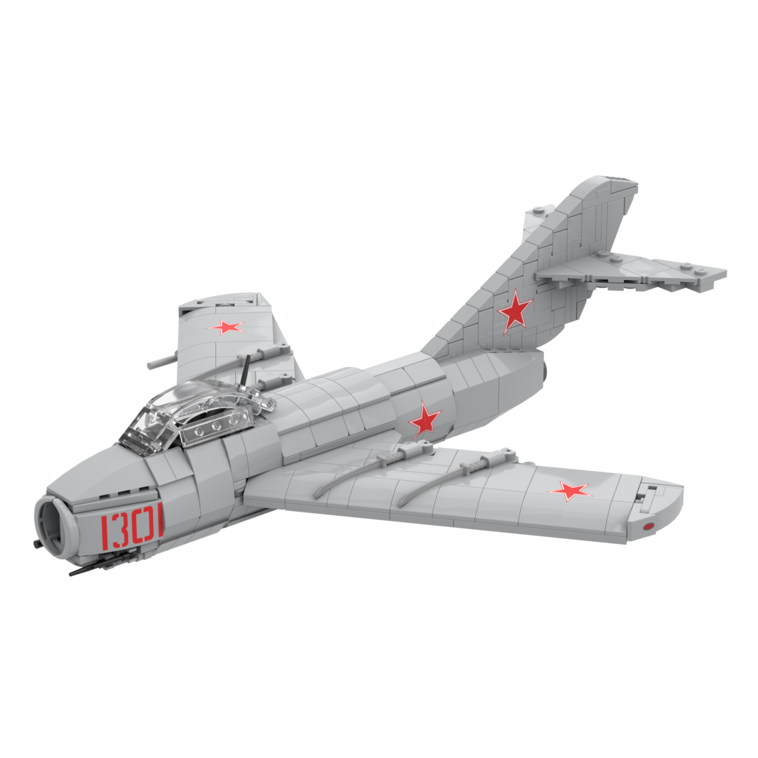 MiG-15 DIGITAL INSTRUCTIONS – Plane Bricks