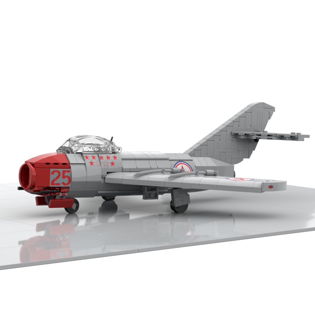 MiG-15 DIGITAL INSTRUCTIONS – Plane Bricks