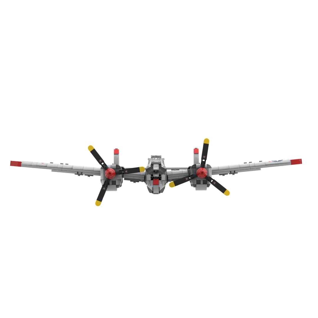 P-38J Lightning DIGITAL INSTRUCTIONS – Plane Bricks