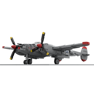P-38J LIGHTNING 5個セット P-38J Lightning DIGITAL INSTRUCTIONS – Plane Bricks