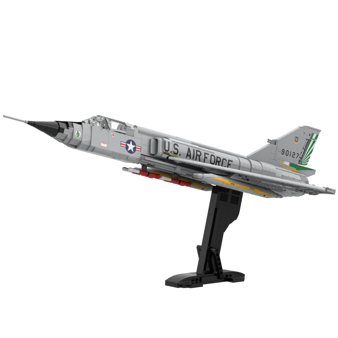 F-106A Delta Dart DIGITAL INSTRUCTIONS – Plane Bricks