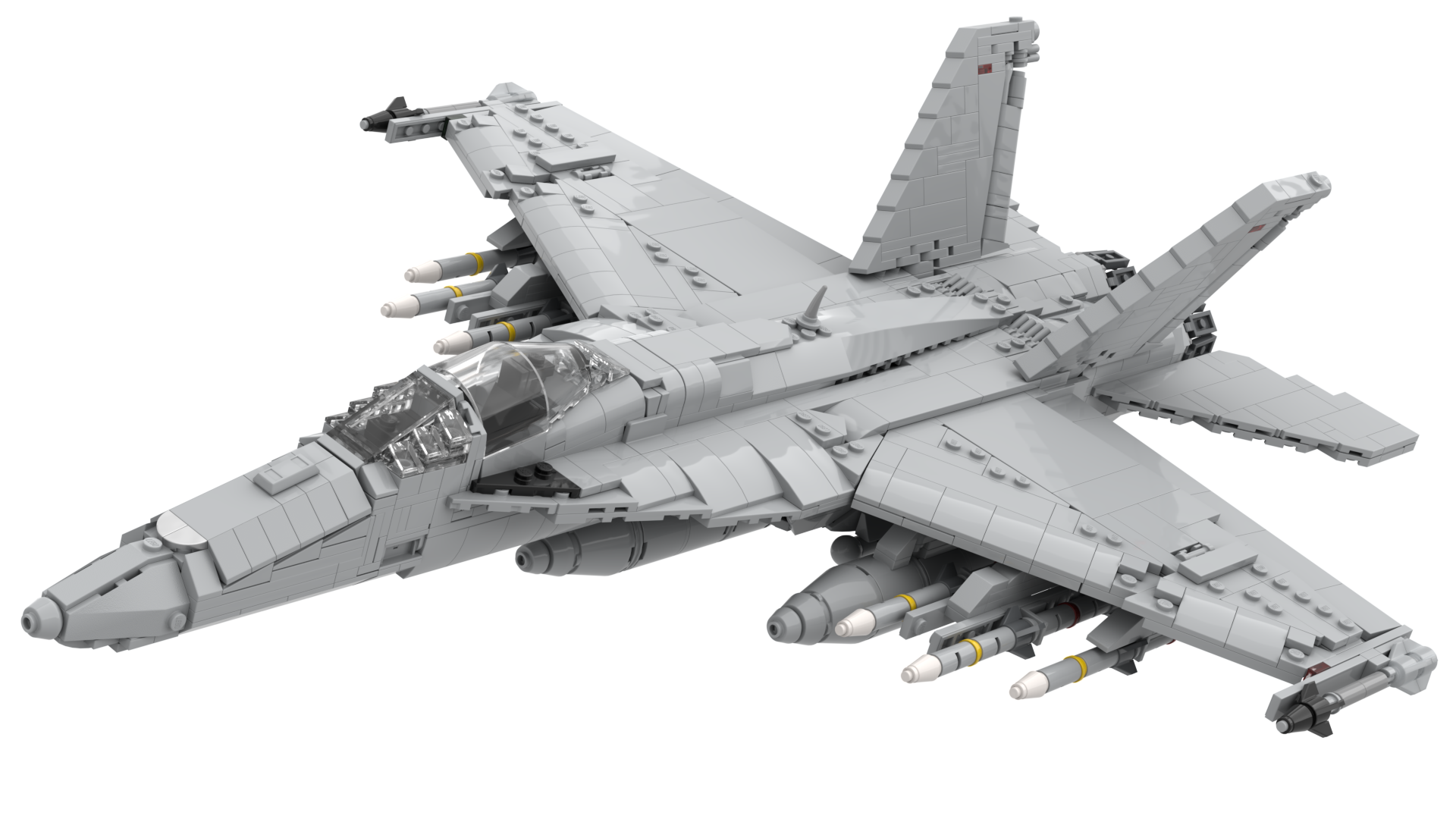 F A 18E Super Hornet DIGITAL INSTRUCTIONS Plane Bricks