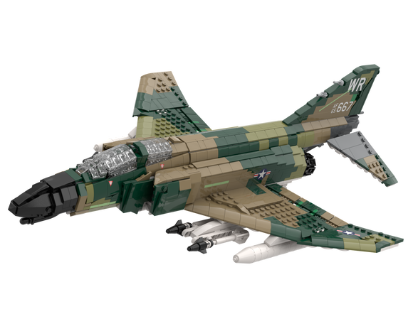 F-4C Phantom II DIGITAL INSTRUCTIONS (USAF Scheme)
