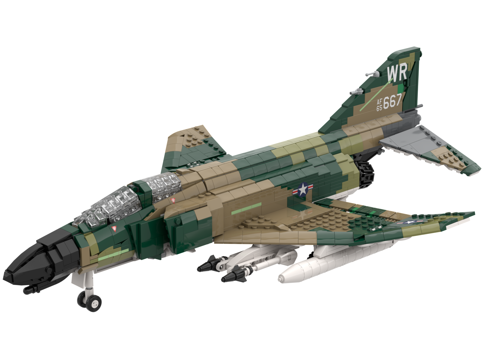 F-4C Phantom II DIGITAL INSTRUCTIONS (USAF – Plane