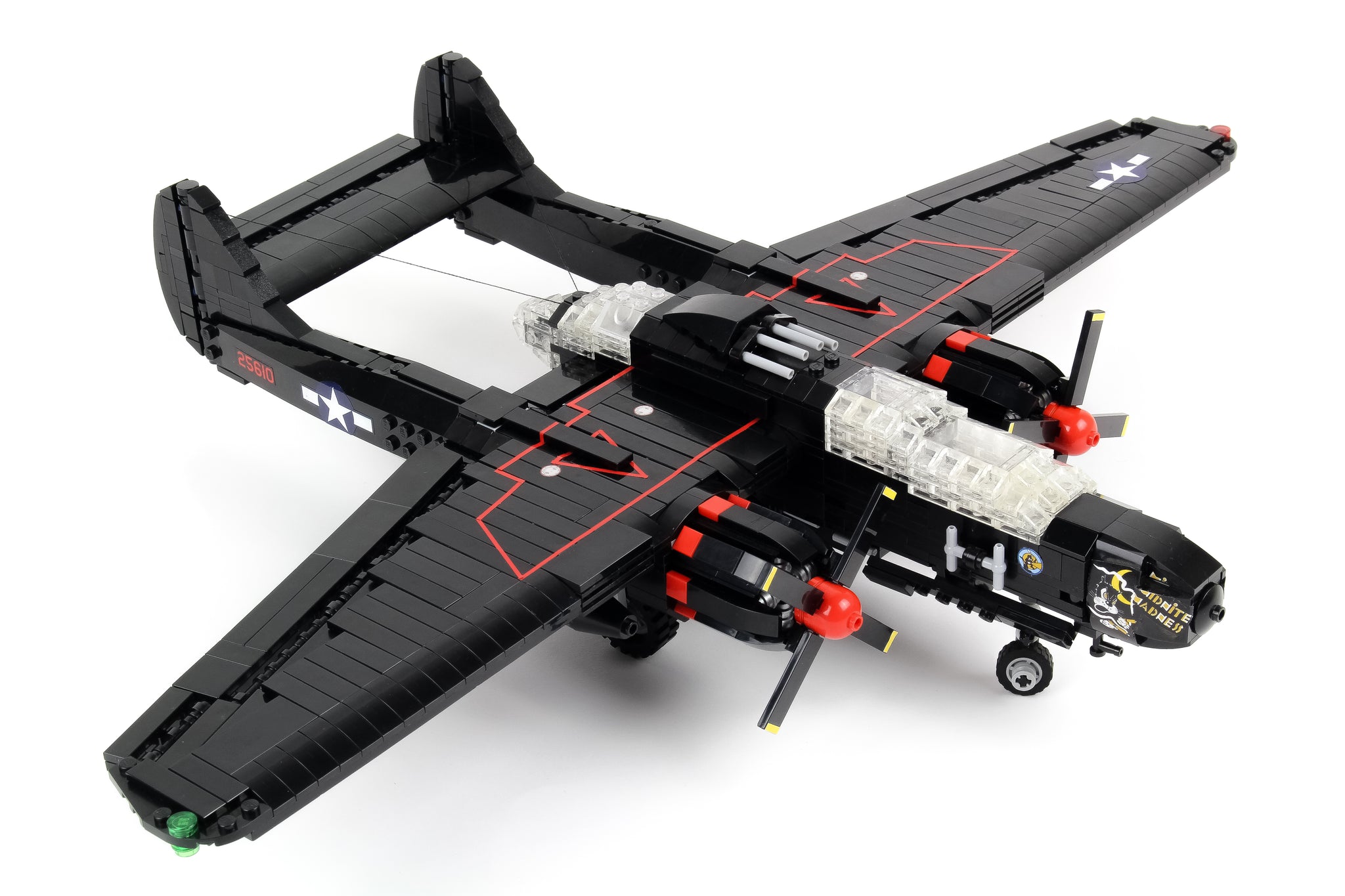 Black Widow DIGITAL INSTRUCTIONS – Plane Bricks