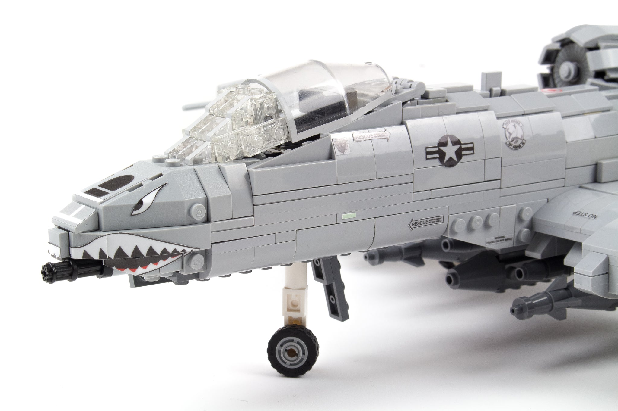 A 10C Thunderbolt II DIGITAL INSTRUCTIONS Plane Bricks